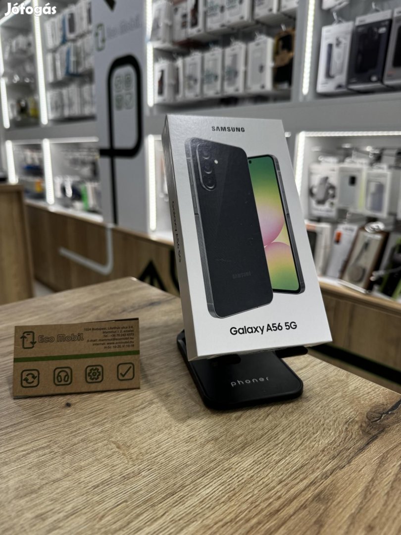 Samsung Galaxy A56 Kártyafüggetlen 256 GB 8 GB Ram, 12 hó garancia