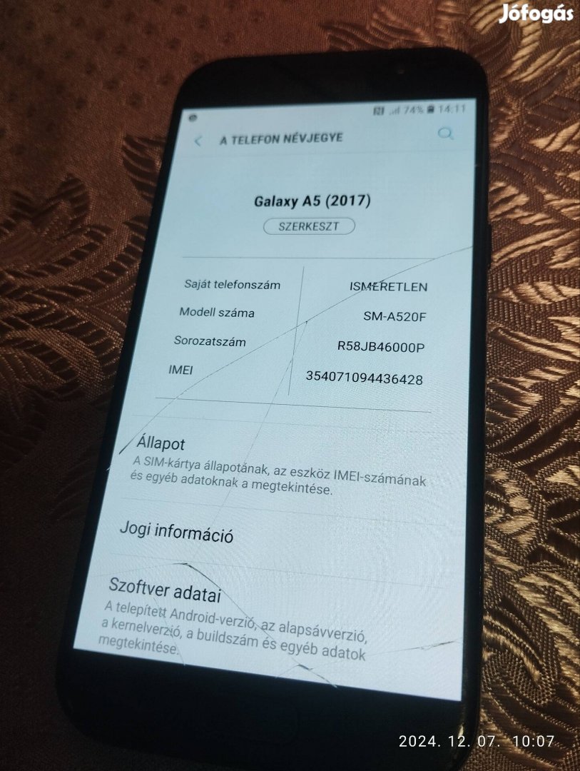 Samsung Galaxy A5 2007