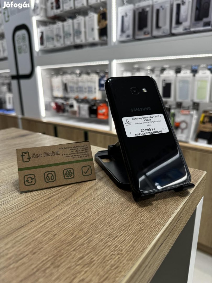 Samsung Galaxy A5 (2017) Kártyafüggetlen 32 GB 3 GB Ram, 12 hó