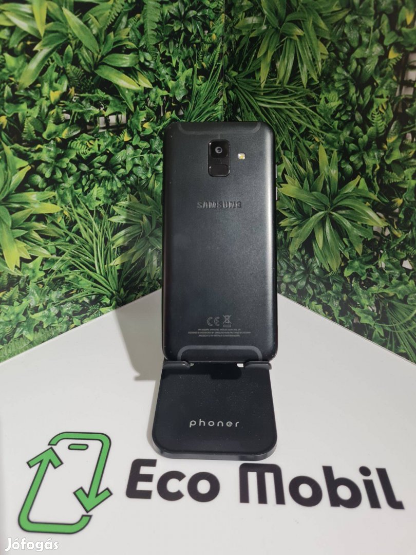 Samsung Galaxy A6 332GB, kártyafüggetlen, 1 év jótállással