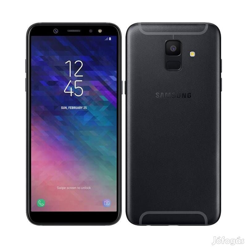 Samsung Galaxy A6 (2018) (32GB)  - Szín: Fekete