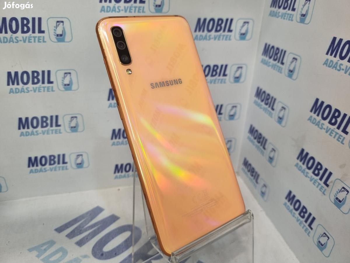 Samsung Galaxy A70 Kártyafüggetlen 128 GB 6 GB Ram, 12 hó garancia