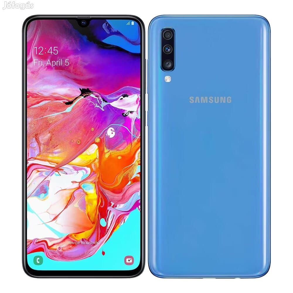 Samsung Galaxy A70 (128GB)  - Szín: Kék