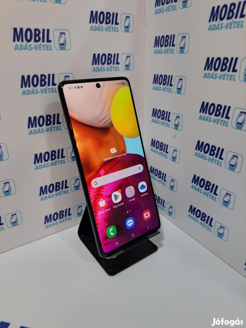 Samsung Galaxy A71 Kártyafüggetlen 128 GB 6 GB Ram, 12 hó garancia