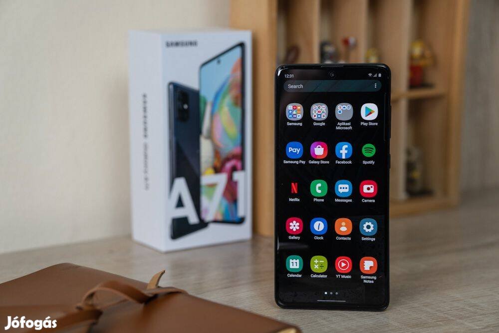 Samsung Galaxy A71 Kártyafüggetlen 128 GB 6 GB Ram, garanciás