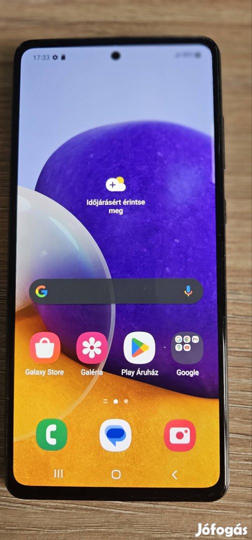 Samsung Galaxy A72 kék kártyafüggetlen 128 GB