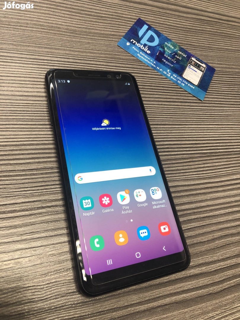 Samsung Galaxy A8, Újszerű, 64GB, Független, Dual, Garancia