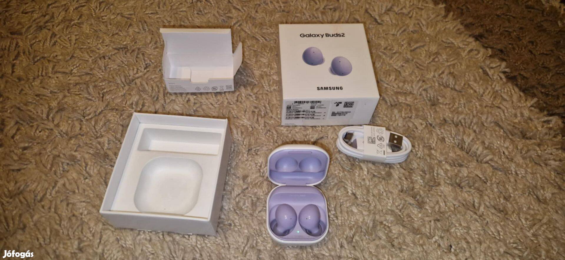 Samsung Galaxy Buds2 füllhalgató Lila