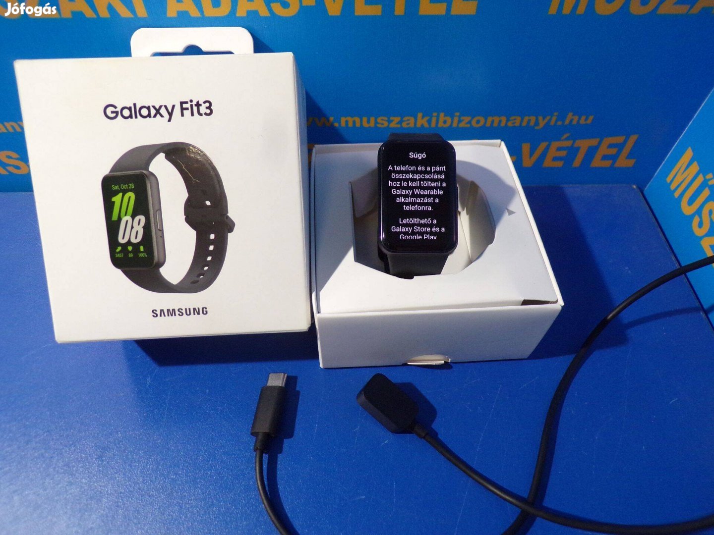 Samsung Galaxy Fit 3 Okosóra, jótállással.Új!