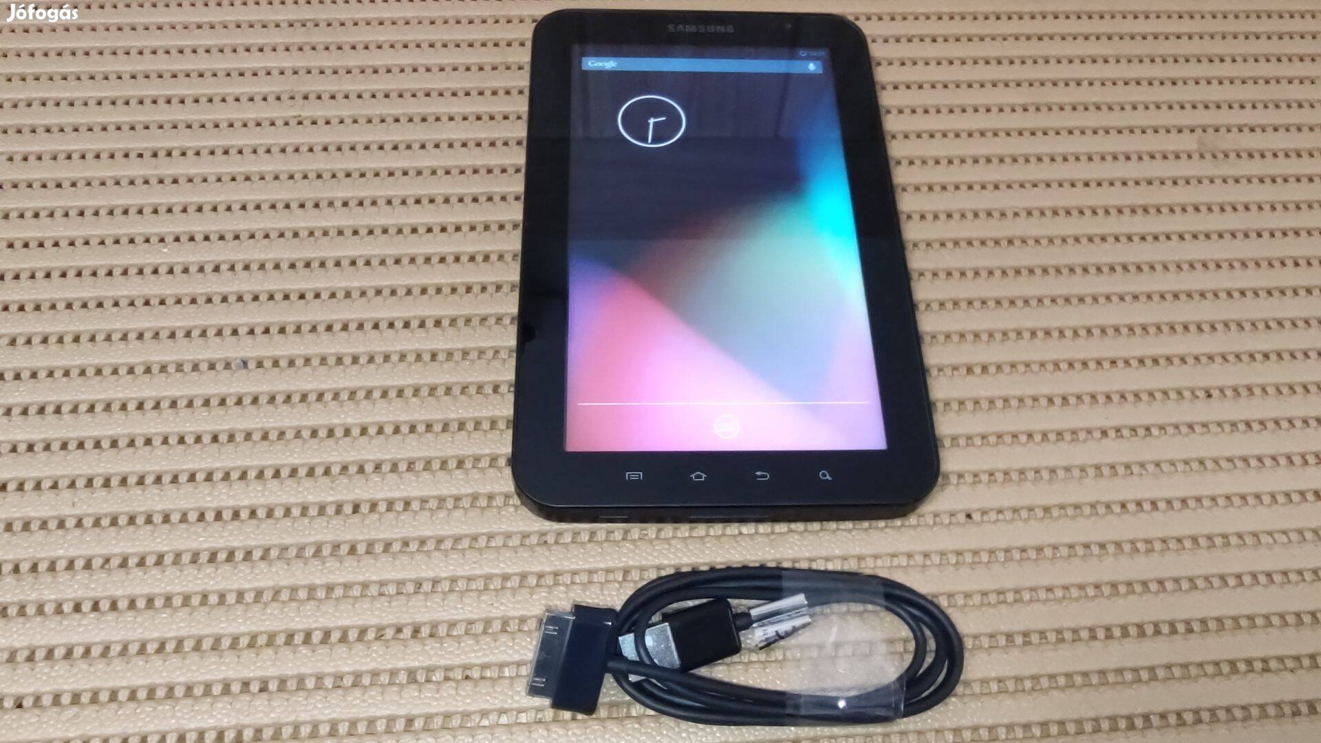Samsung Galaxy GT-P1000, 7"-os tablet, töltő kábellel olcsón