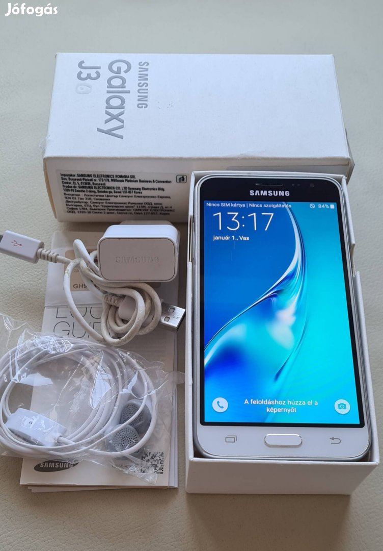 Samsung Galaxy J3 független Dual SIM