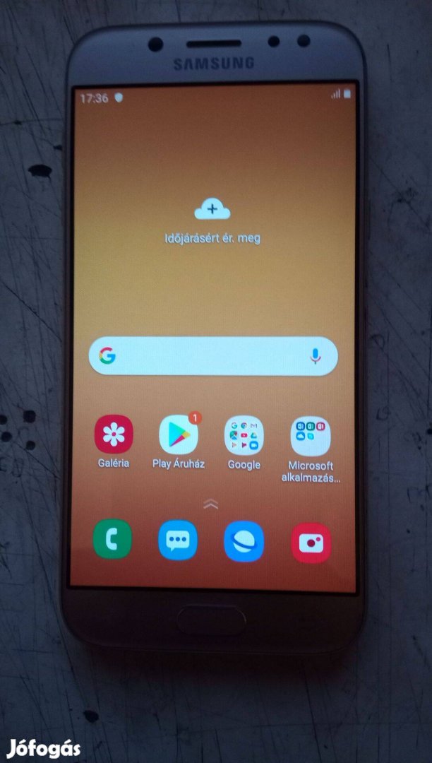 Samsung Galaxy J5 2017-SM J530F Yetteles mobiltelefon