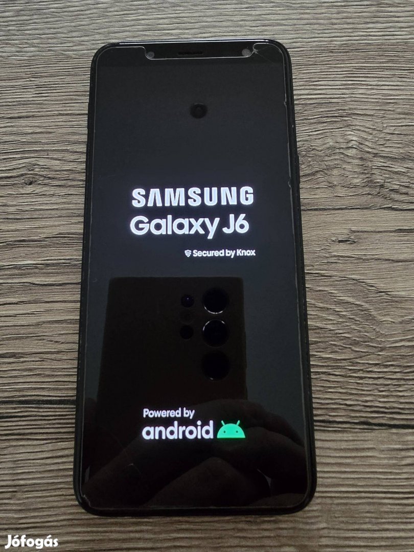 Samsung Galaxy J6 (fekete)