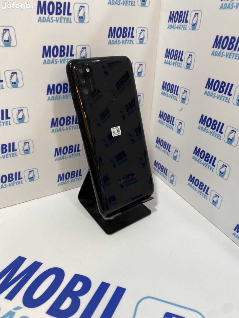 Samsung Galaxy M21 (2021) Kártyafüggetlen 64 GB 4 GB Ram, 12 hó