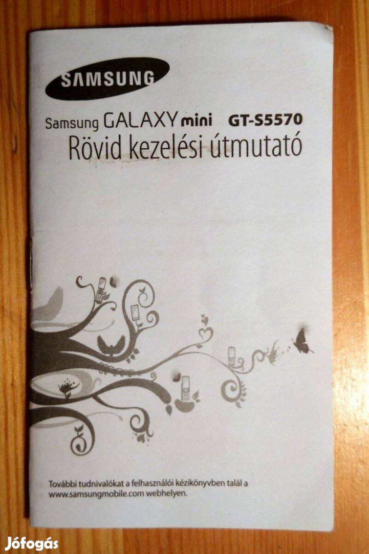 Samsung Galaxy Mini GT-S5570 (2010) Rövid Kezelési Útmutató