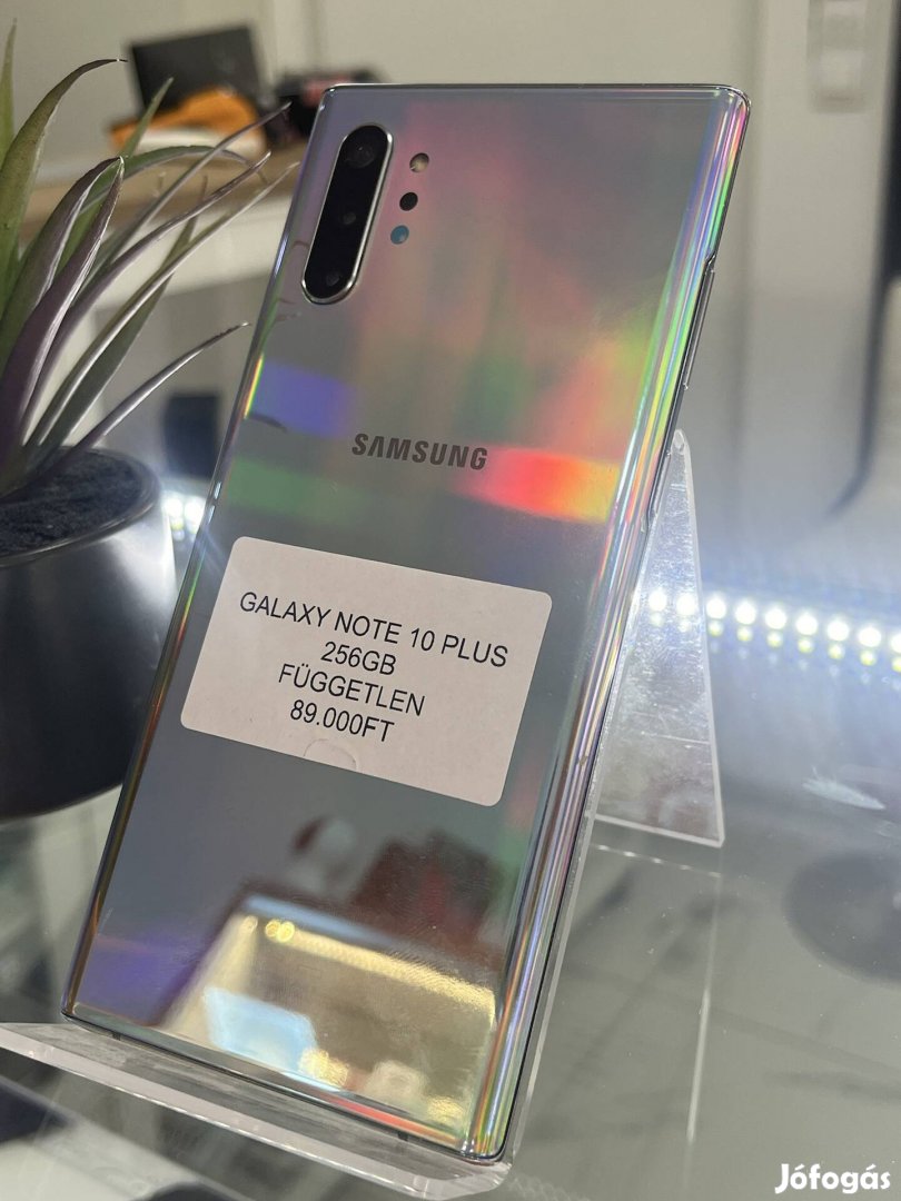 Samsung Galaxy Note 10 Plus 256GB Független 3 hónap garancia 