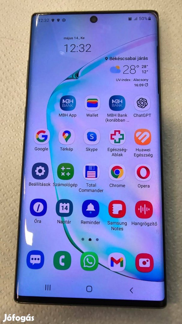 Samsung Galaxy Note 10+ Gyári állapotban