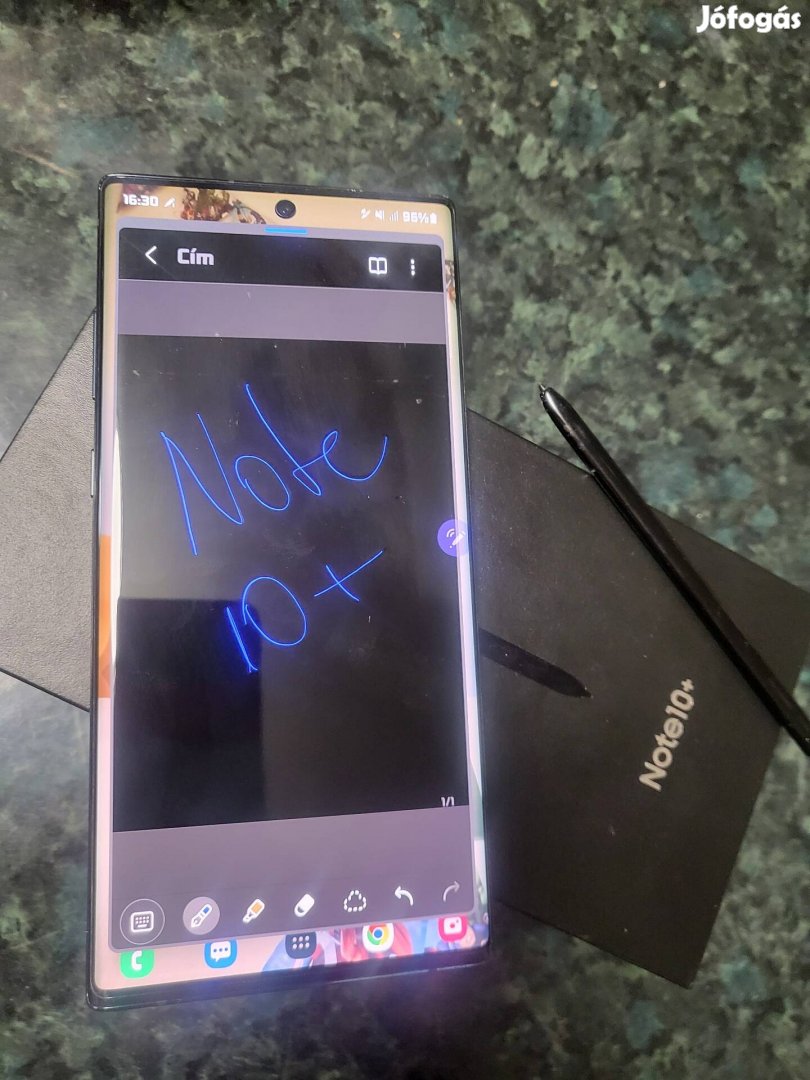 Samsung Galaxy Note 10 + plus 12/256Gb hibátlan 