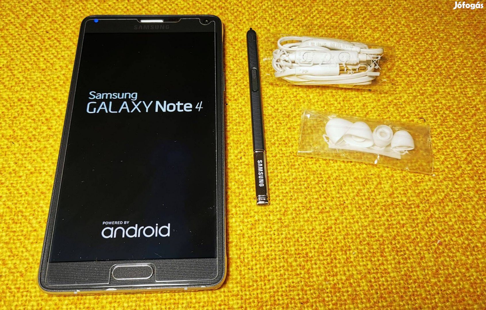 Samsung Galaxy Note 4 tartozéaival Szinte Új