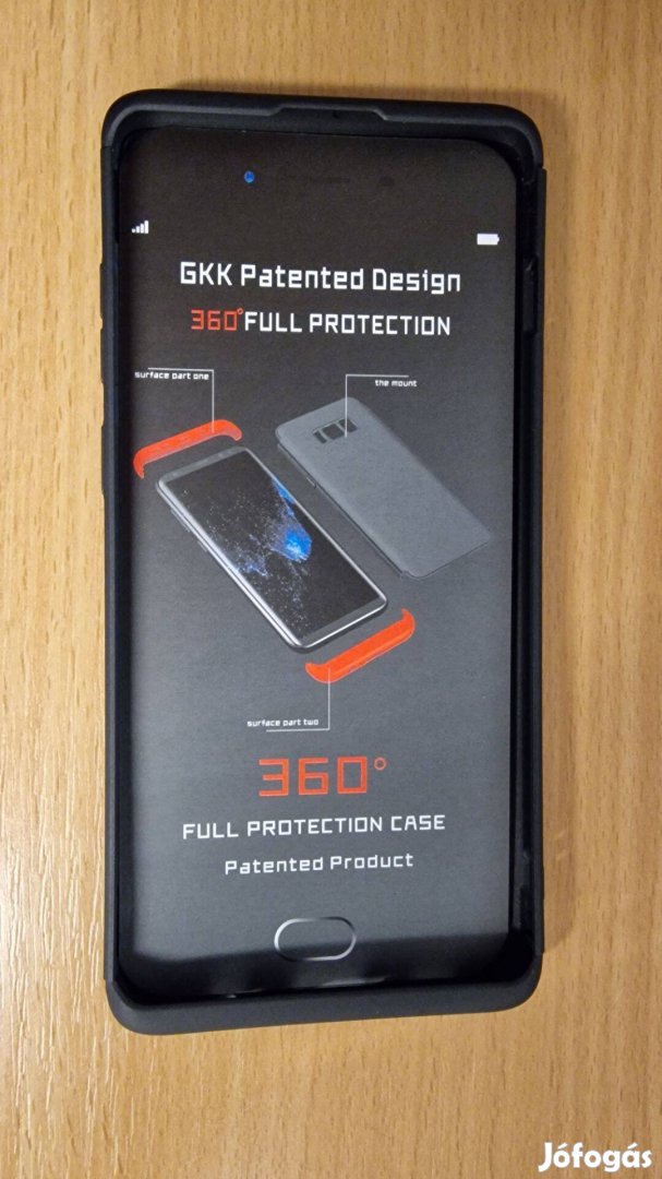 Samsung Galaxy S10 S10+ S10 Plus ütésálló 360° fekete to