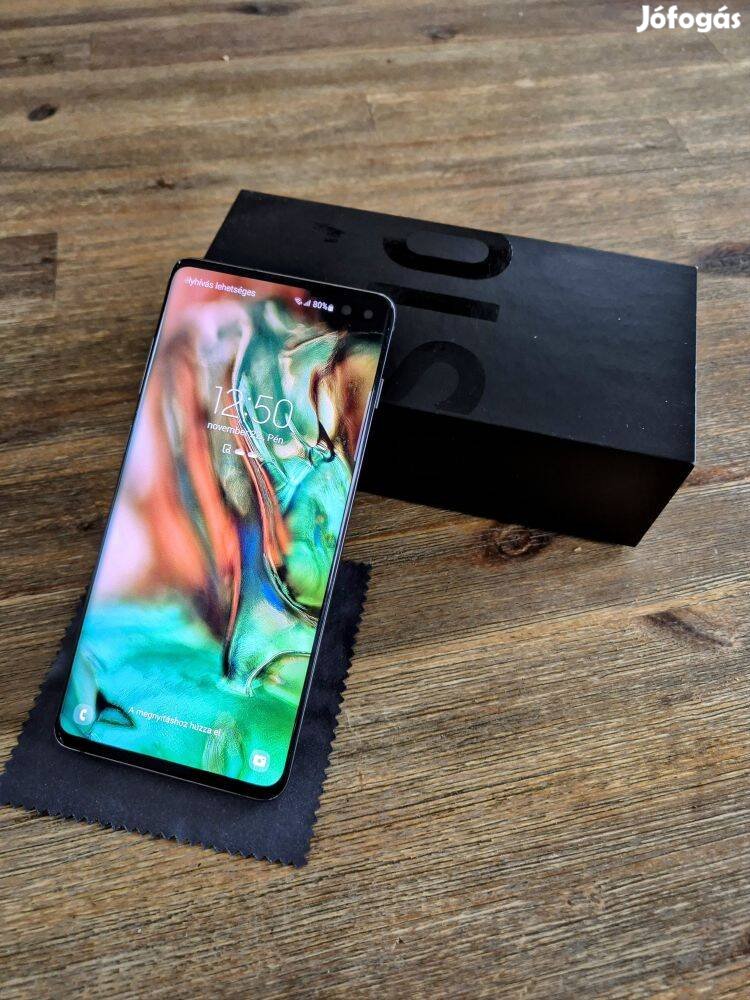 Samsung Galaxy S10+ (S10 Plus) 128GB, újszerű