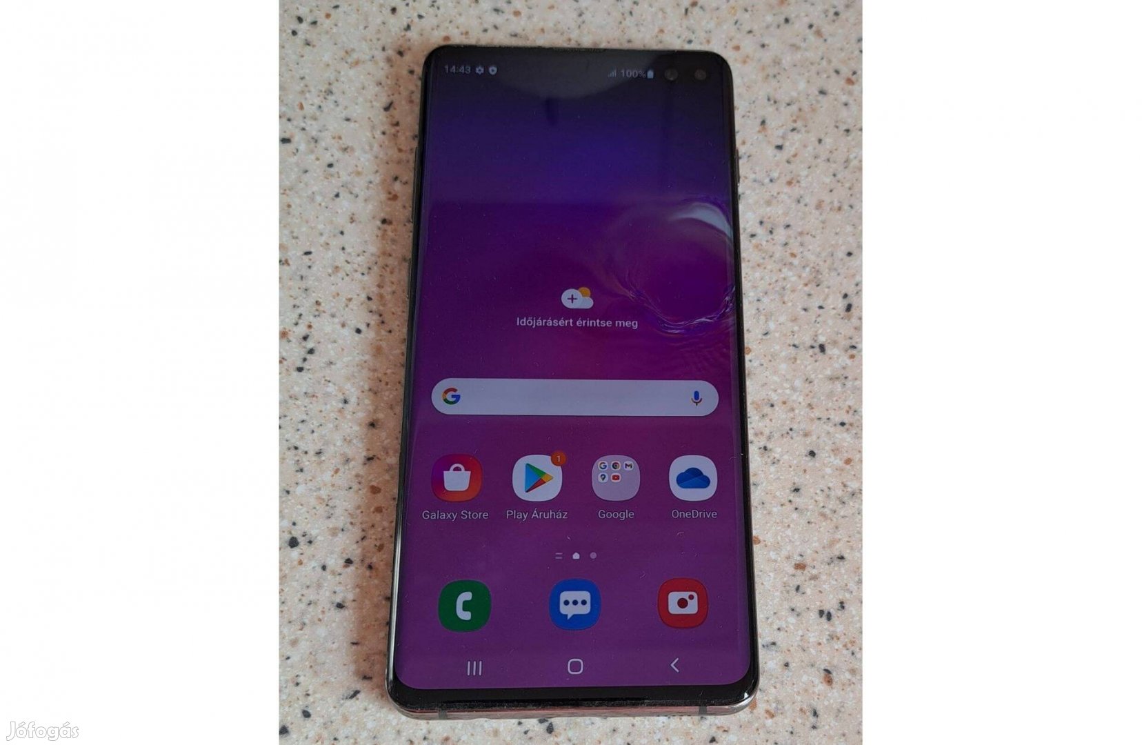 Samsung Galaxy S10+ telefon eladó