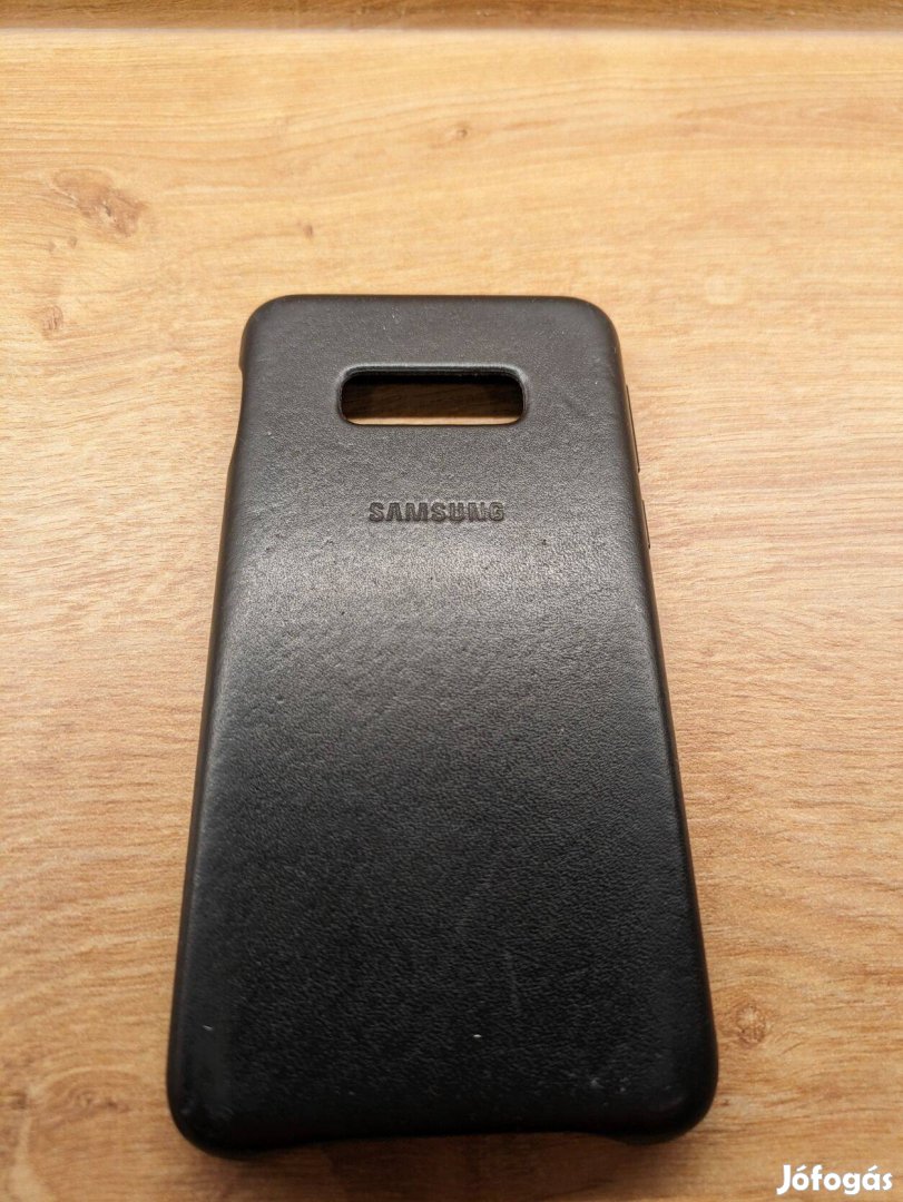 Samsung Galaxy S10e bőr tok - Original