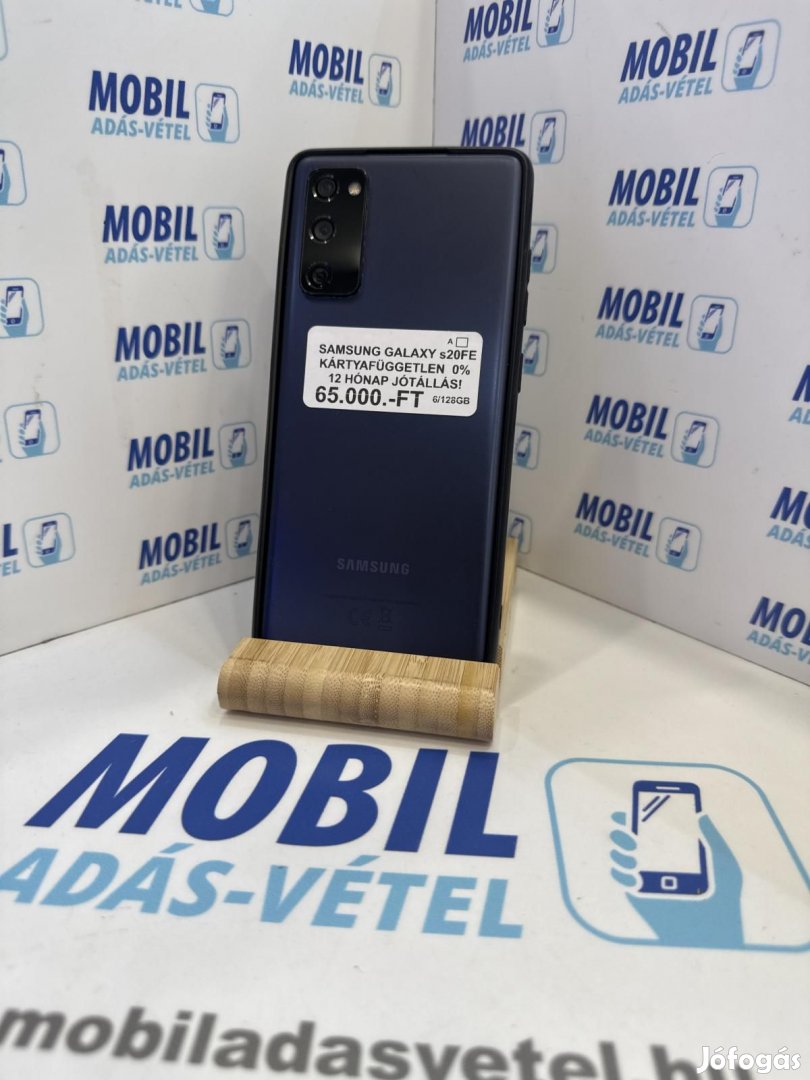 Samsung Galaxy S20 FE 4G Kártyafüggetlen 128 GB, 12 hó garancia