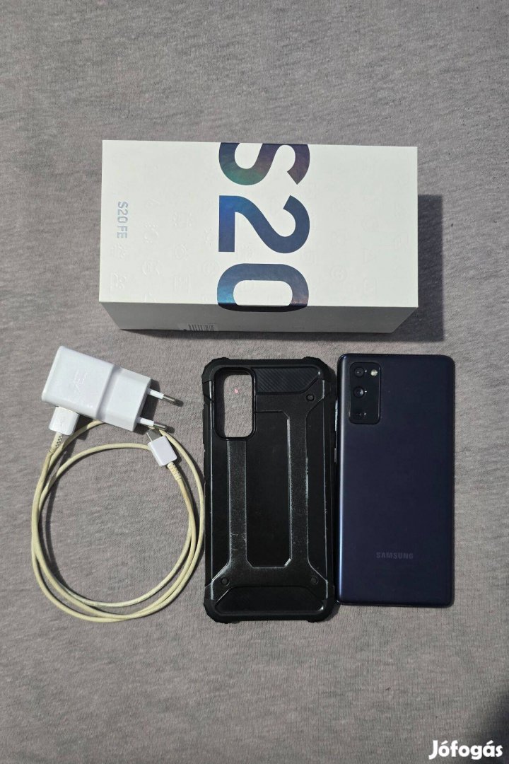 Samsung Galaxy S20 FE | 128GB | KÉK | Kártyafüggetlen | DUAL SIM