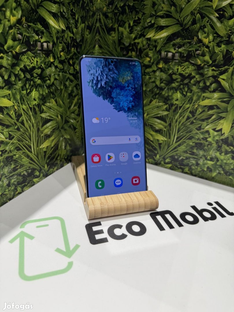 Samsung Galaxy S20+ 5G Kártyafüggetlen 128 GB, 12 hó garancia