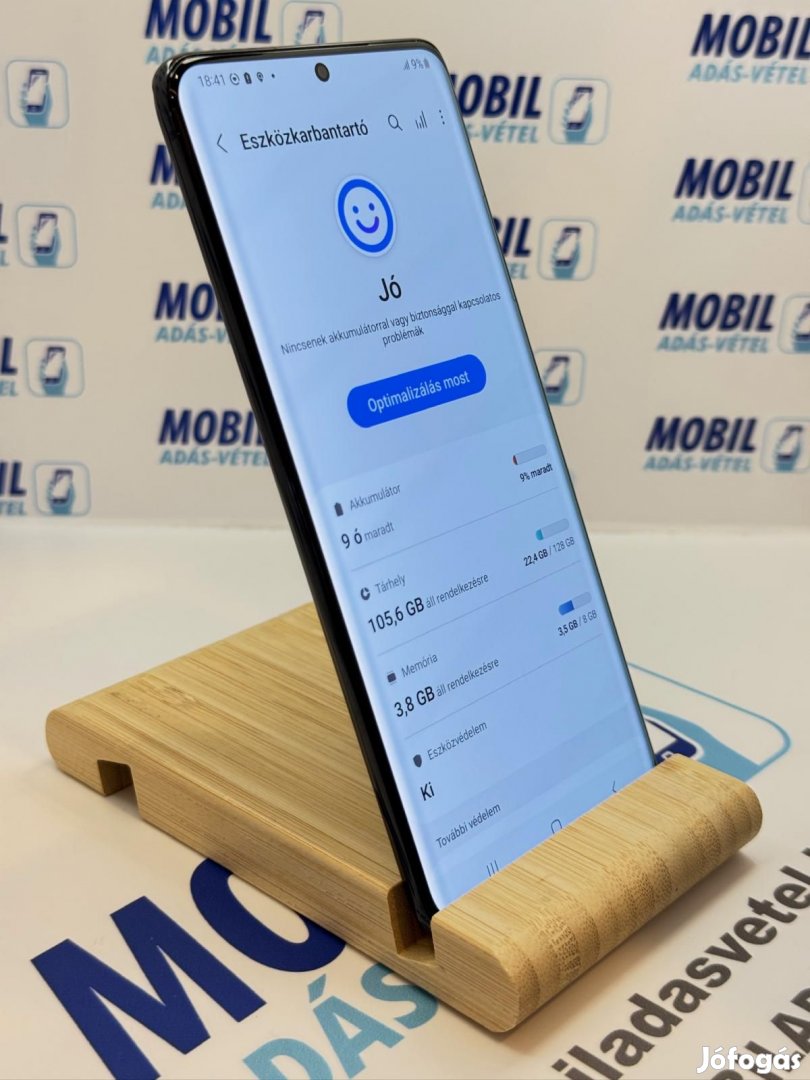 Samsung Galaxy S20+ Kártyafüggetlen 128 GB 8 GB Ram, 12 hó garancia
