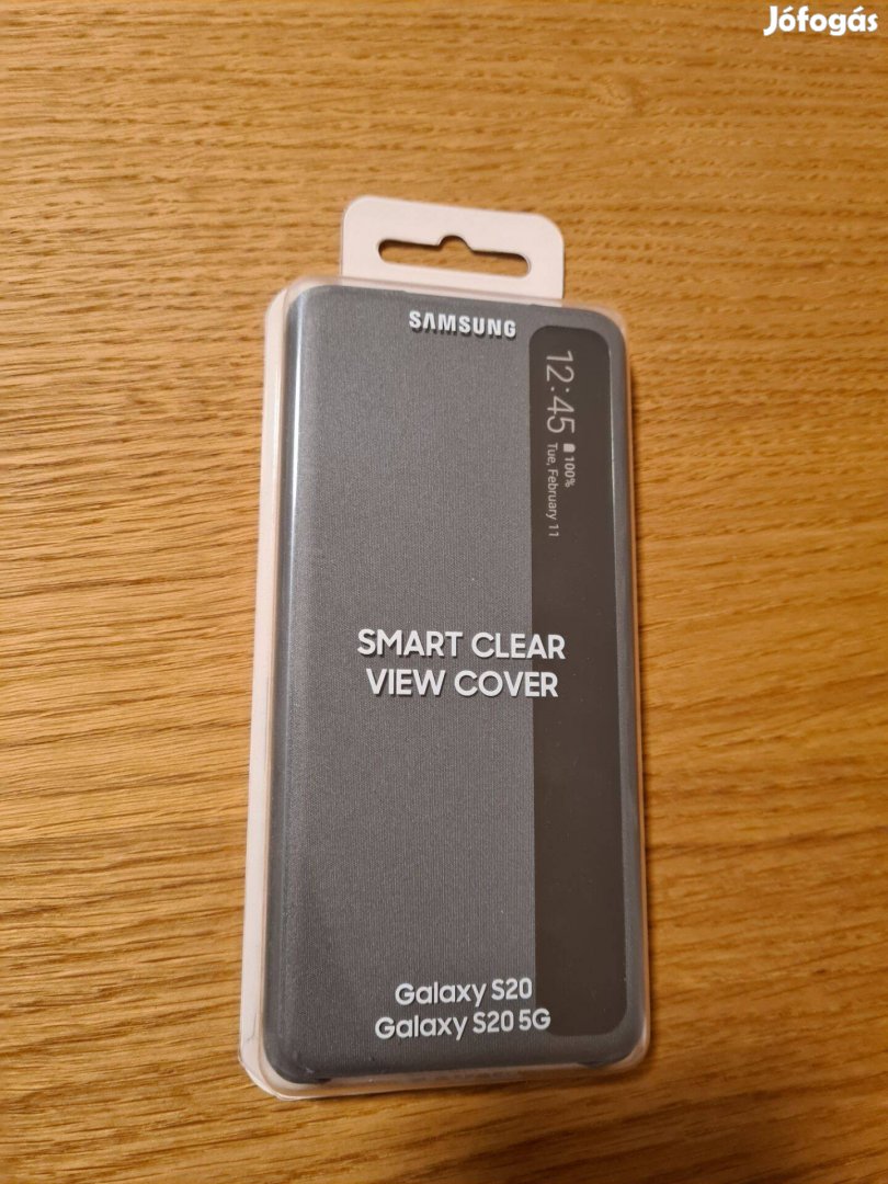 Samsung Galaxy S20, S20 5G Eredeti, gyári, oldalra nyíló tok
