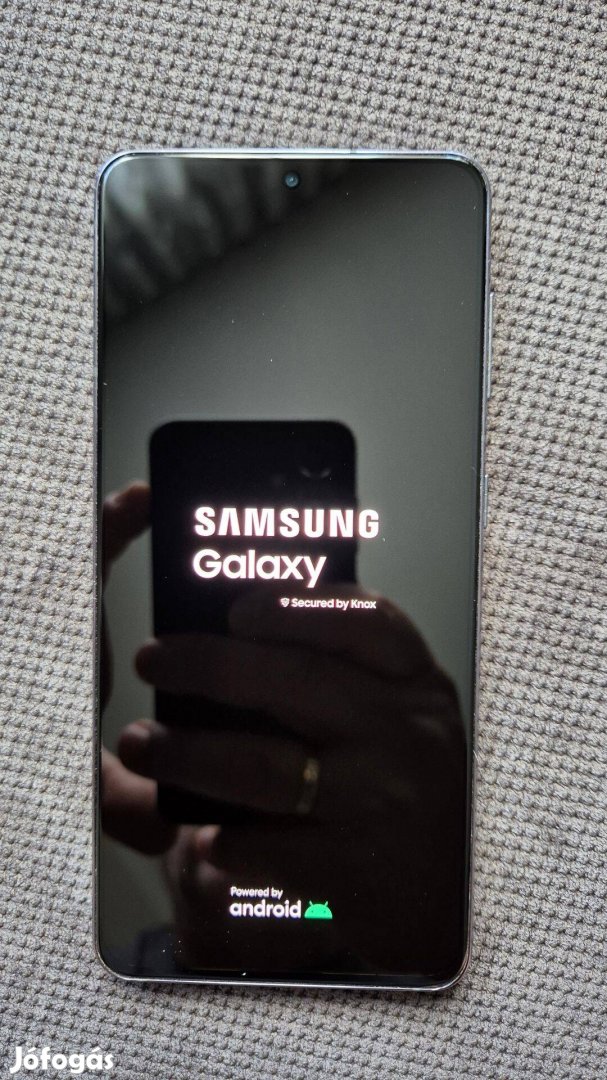 Samsung Galaxy S21 5G 128GB fekete kifogástalan okostelefon eladó