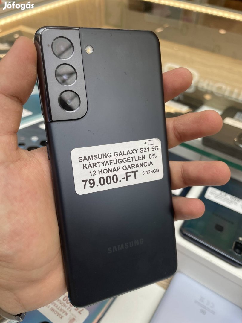 Samsung Galaxy S21 5G(12 hónap jótállással)