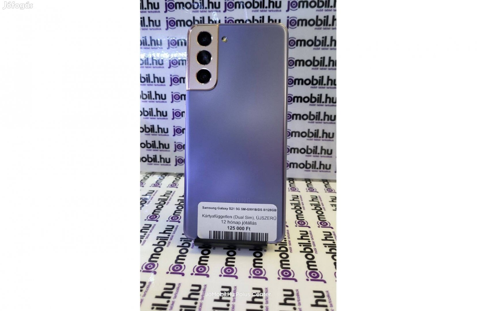 Samsung Galaxy S21 5G 8/128GB Lila Független Jótállással