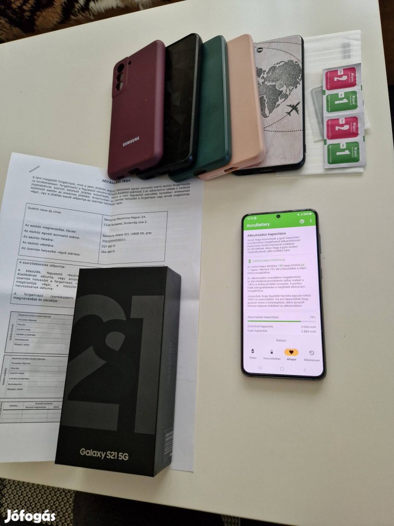 Samsung Galaxy S21 5G hibátlan szép