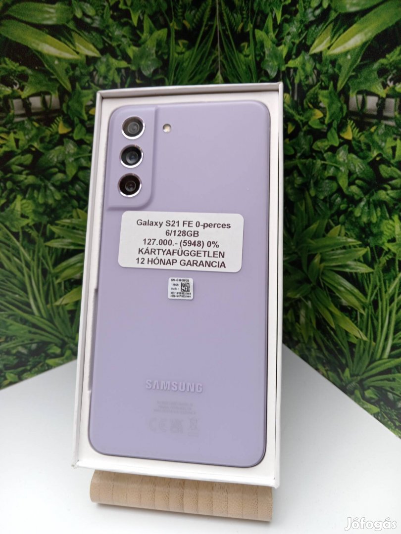 Samsung Galaxy S21 FE 5G 6/128GB kártyafüggetlen garanciával 