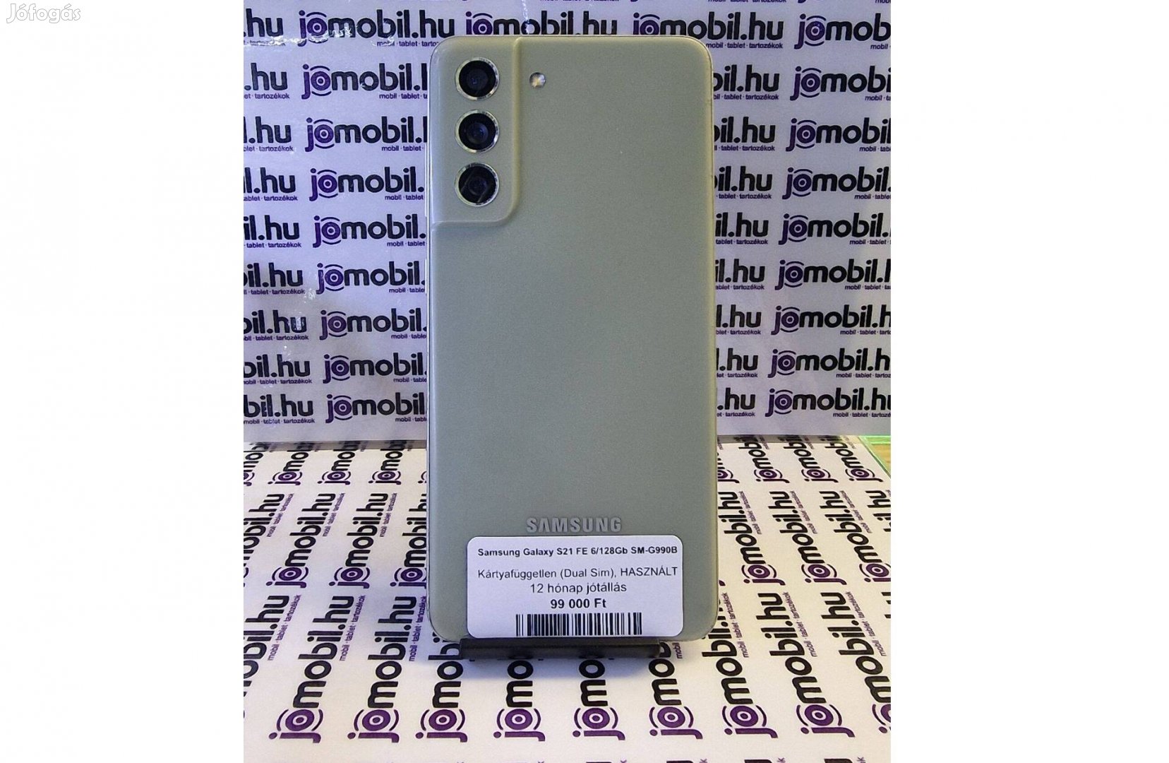 Samsung Galaxy S21 FE 6/128GB oliva Független Jótállással