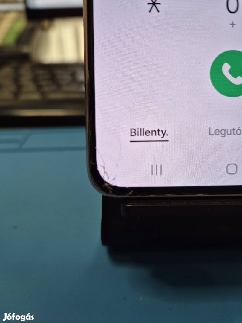 Samsung Galaxy S21 Plus purple kijelző eladó