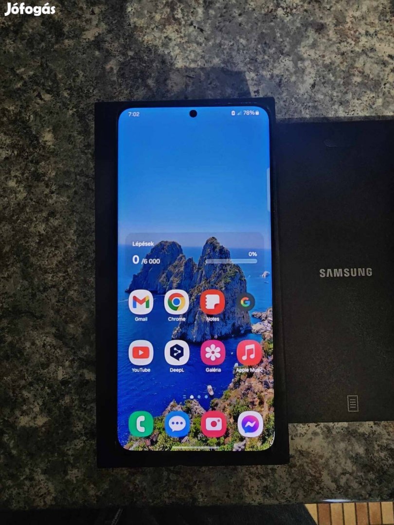 Samsung Galaxy S21 Ultra 5G telefon nagyon szép állapotban eladó 