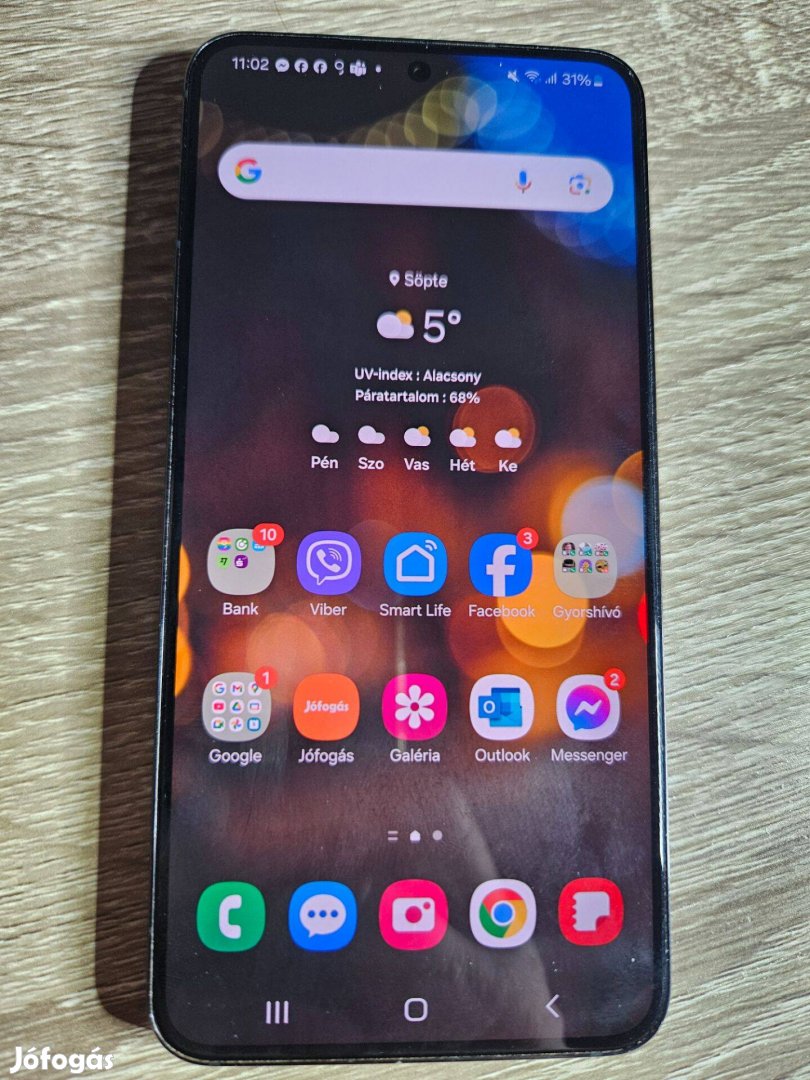 Samsung Galaxy S22 5G 8/128GB Dual Sim - független, dobozában