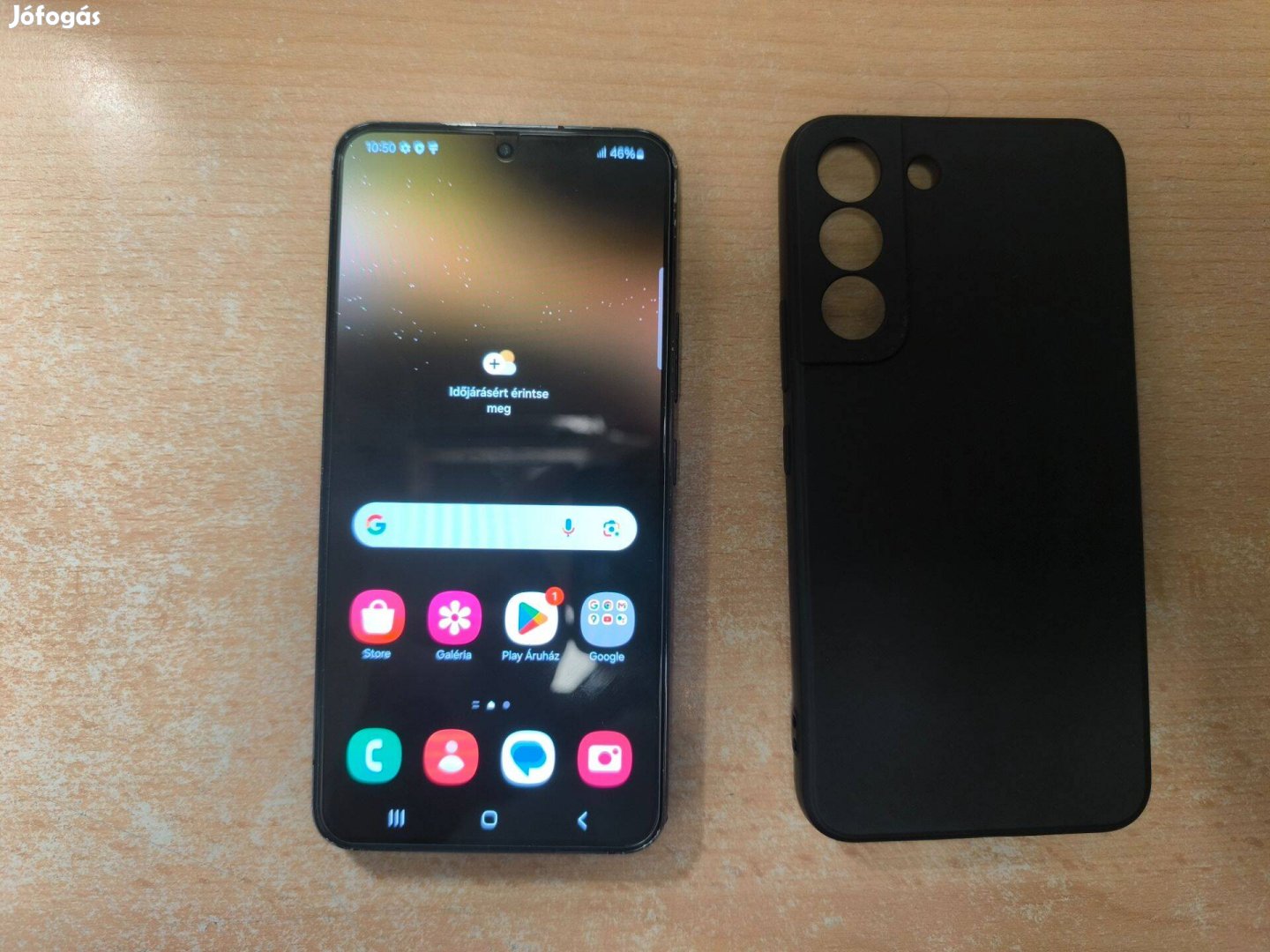 Samsung Galaxy S22 5G Dual Független Fekete Garis !