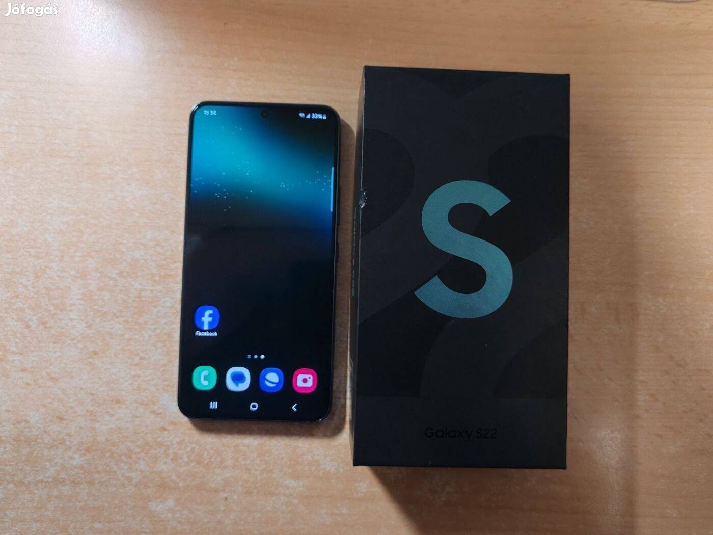 Samsung Galaxy S22 5G Dual Független Újszerű Zöld Garival !