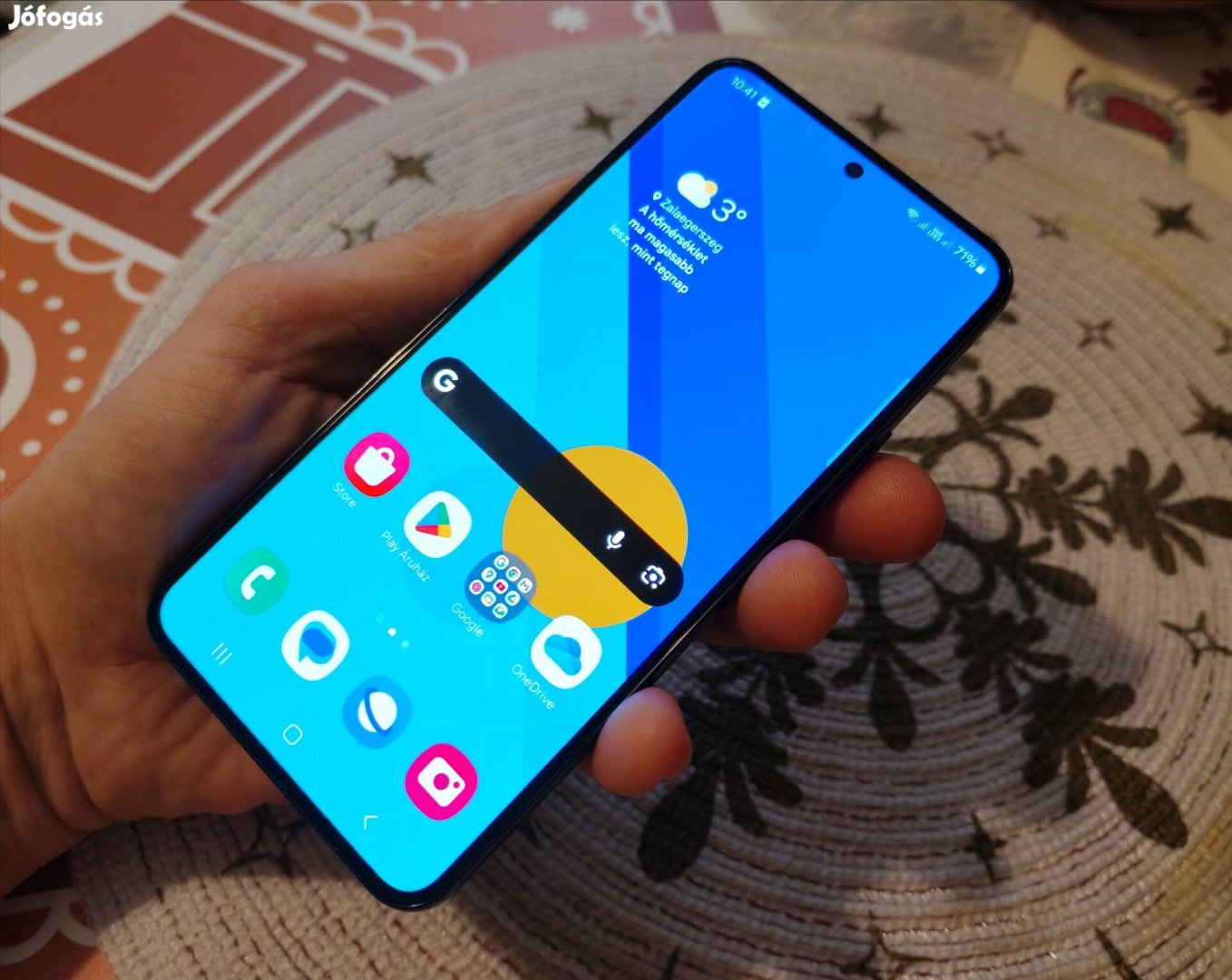 Samsung Galaxy S22 5G Nagyon szép! Makulátlan kijelző!! Független.
