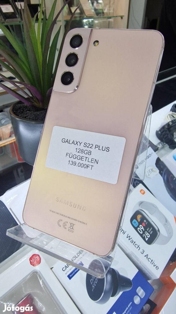 Samsung Galaxy S22 PLUS,  128GB, Független  Akció 