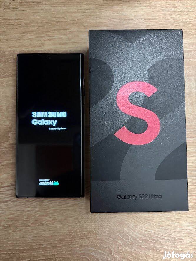 Samsung Galaxy S22 Ultra Burgundy 12GB Ram 256GB. Fix Kp Ár!