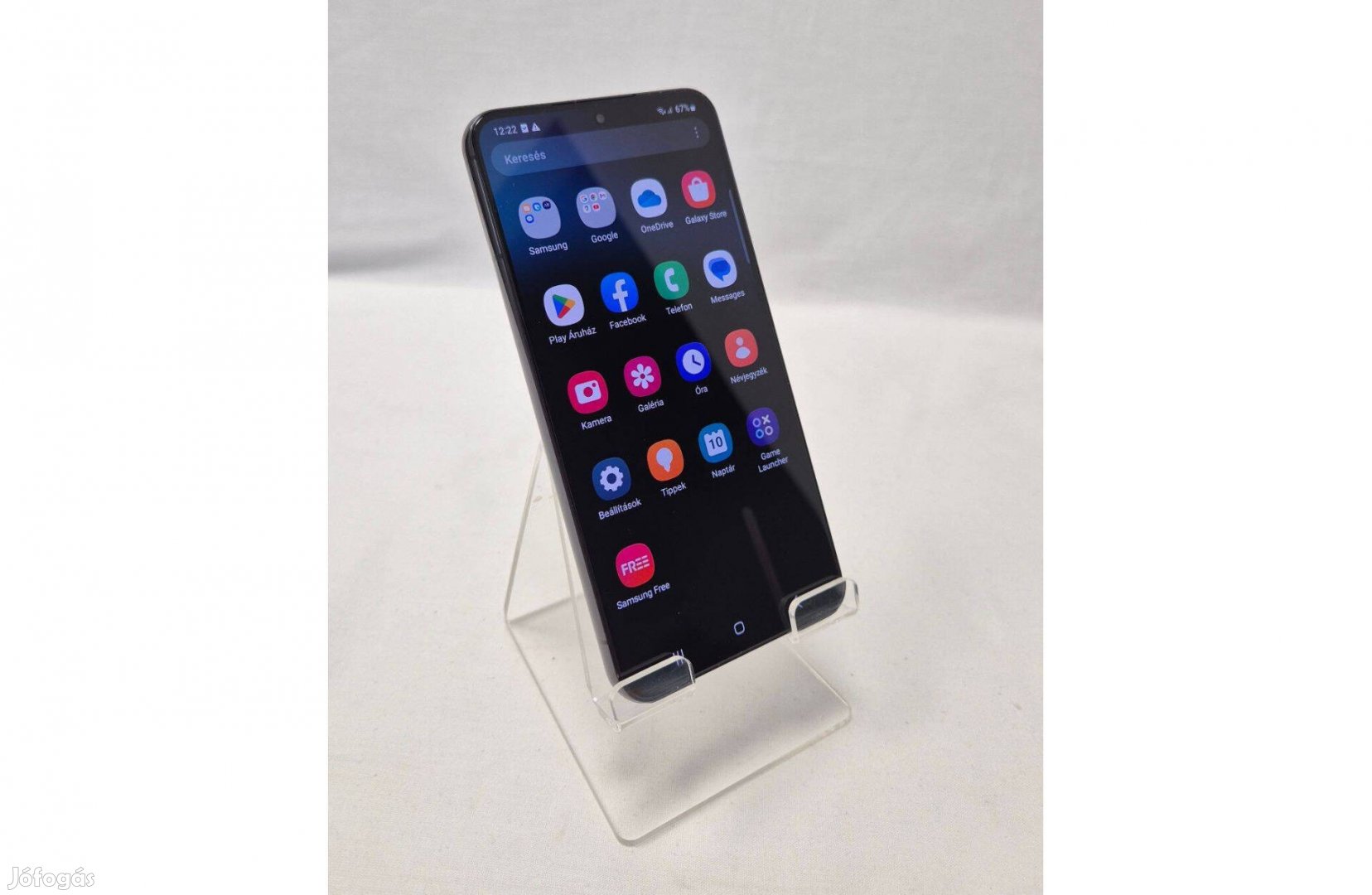 Samsung Galaxy S22 , 128GB, Telekom függő, fehér, 1 év garancia