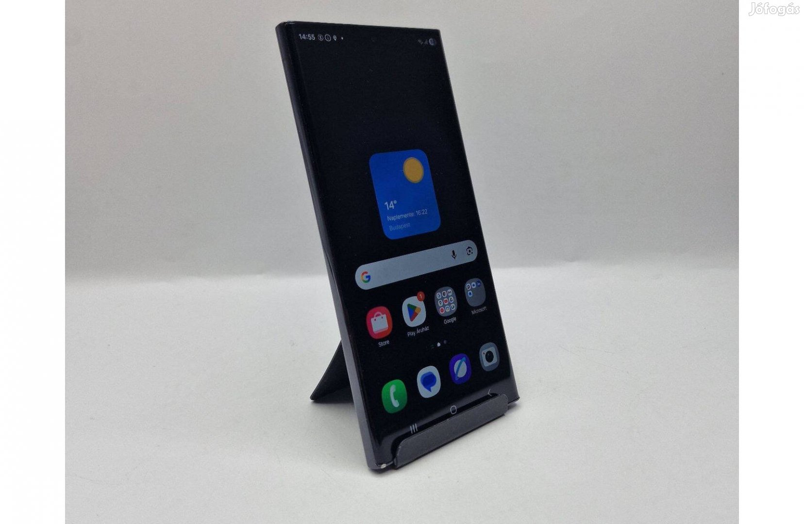 Samsung Galaxy S23 Ultra 256GB, tfüggetlen, fekete, 1 év garancia