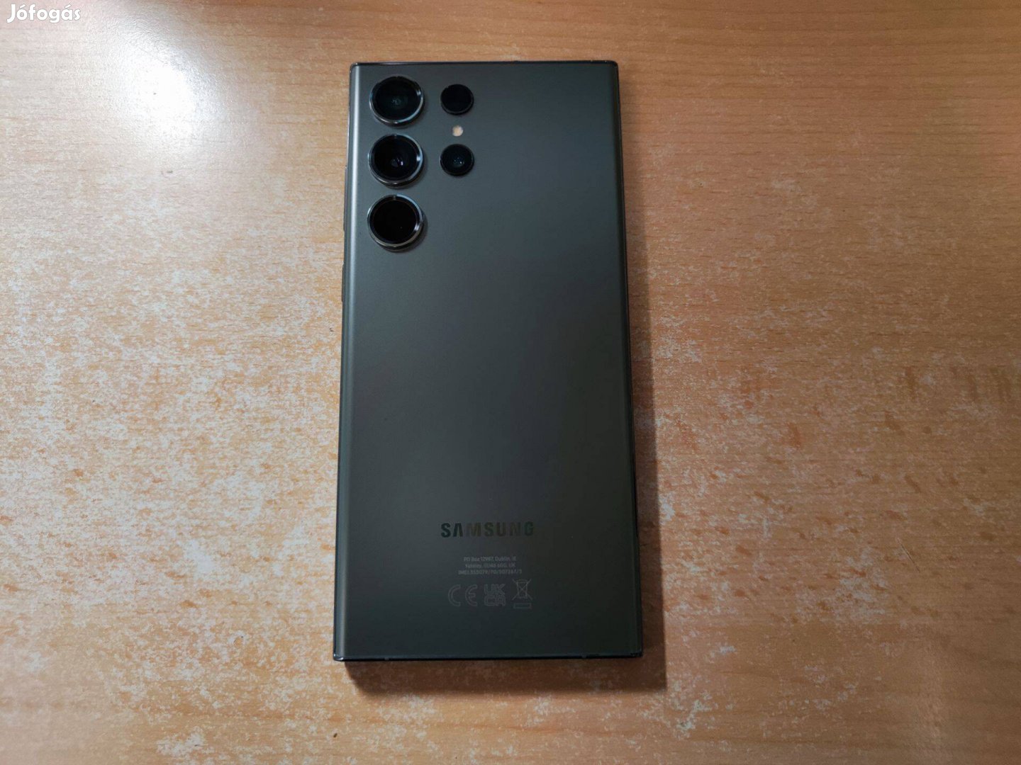 Samsung Galaxy S23 Ultra 5G 8/256GB Dual Újszerű Zöld Garis !