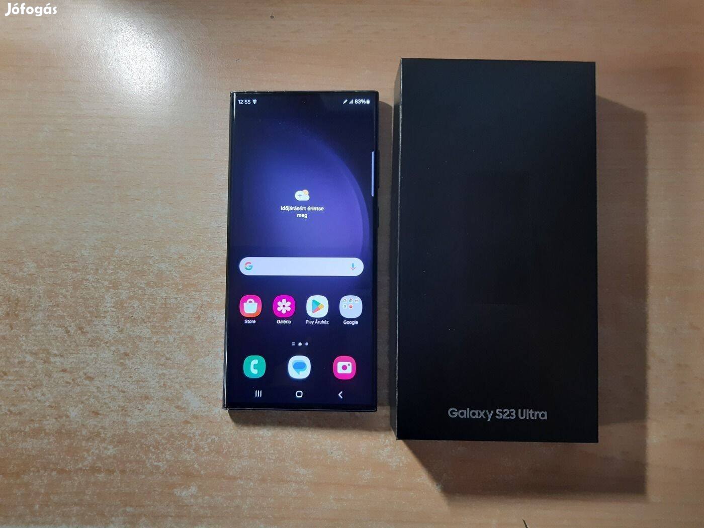 Samsung Galaxy S23 Ultra 5G Dual Black Újszerű Garanciával !